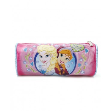 Disney Frozen Round Pencil Pouch, Pink